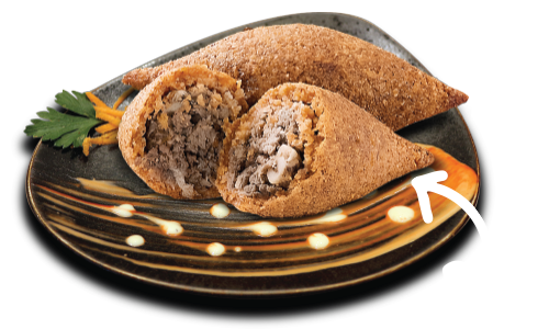 Kibbeh gebraten Kibbeh gebraten